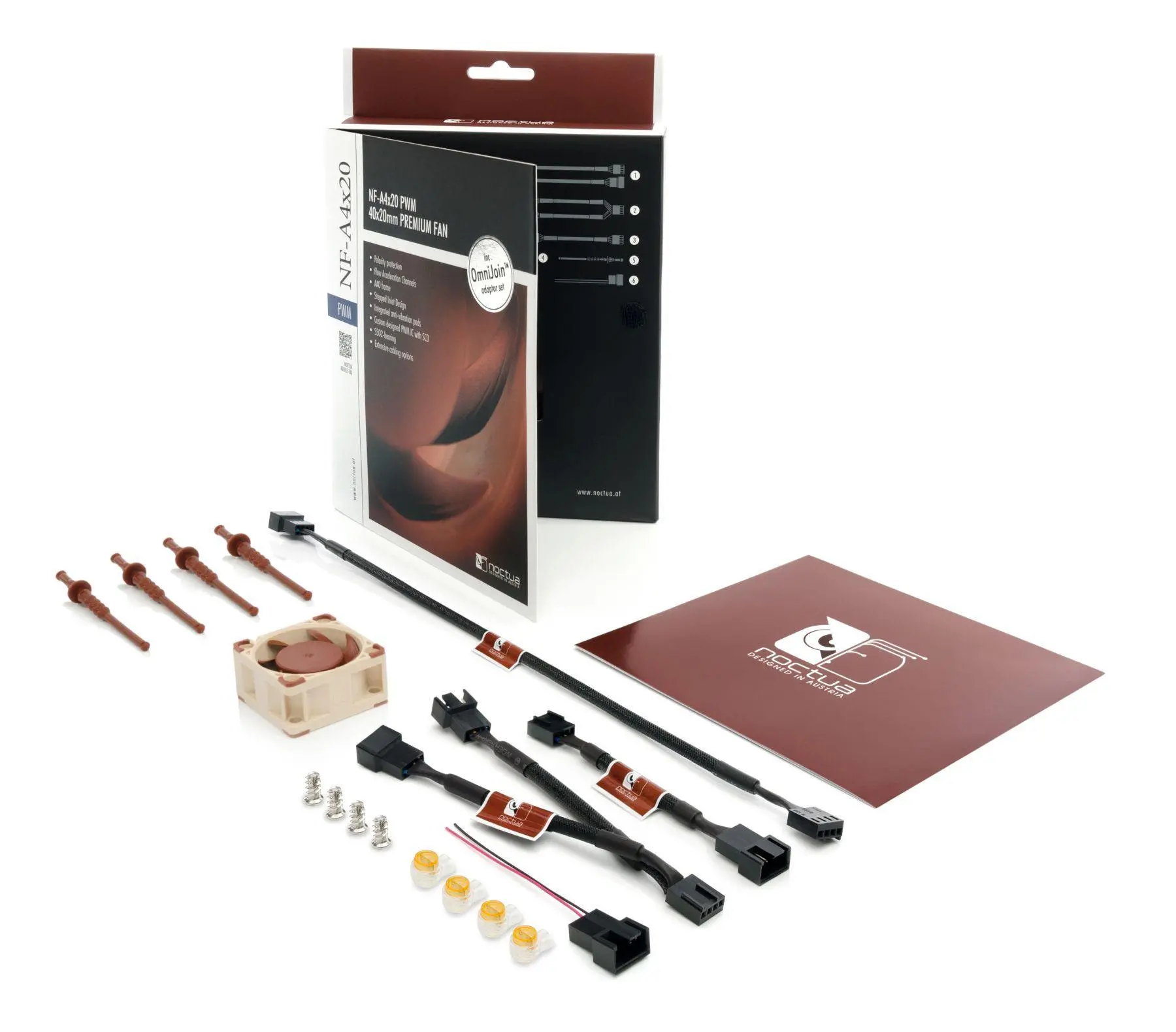Noctua Вентилатор Fan 40x40x20mm - NF-A4x20-PWM - image 3