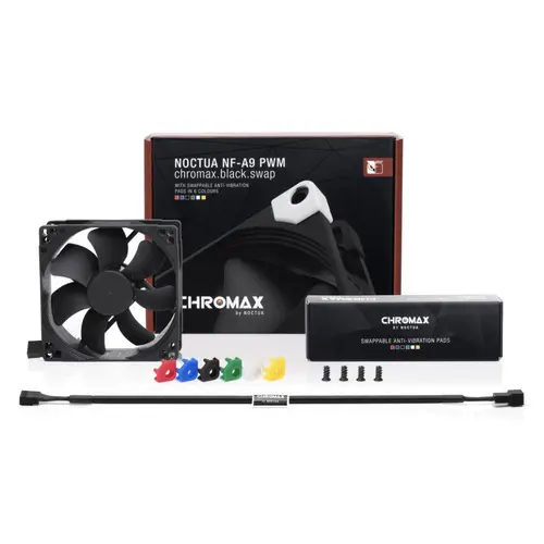 Noctua Вентилатор Fan 92mm NF-A9 PWM chromax.black.swap - image 2