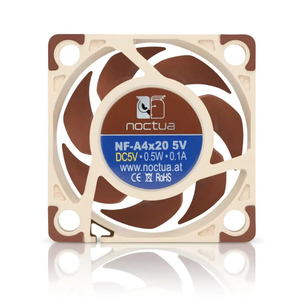 Noctua Вентилатор Fan 40x40x20mm 5V 5000rpm - NF-A4x20-5V - image 2