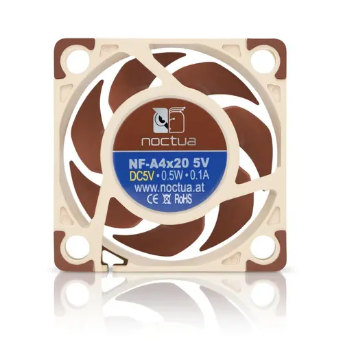 Noctua Вентилатор Fan 40x40x20mm 5V 5000rpm - NF-A4x20-5V - image 2