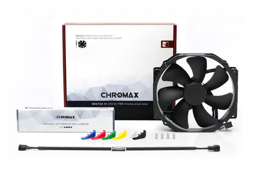 Noctua вентилатор Fan 150mm NF-A15 HS-PWM Chromax.black.swap - image 2