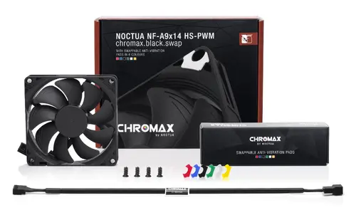 Noctua Вентилатор Fan 92x92x14mm NF-A9x14 HS-PWM chromax.black.swap - image 5