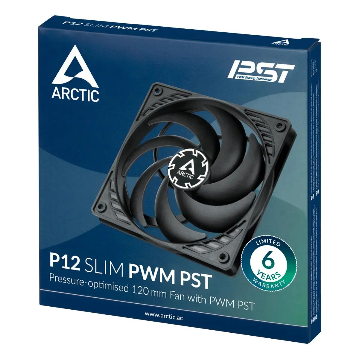 Вентилатор ARCTIC P12 SLIM PWM PST - image 3