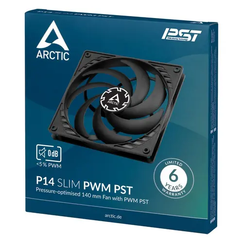 Вентилатор ARCTIC P14 SLIM PWM PST - image 3