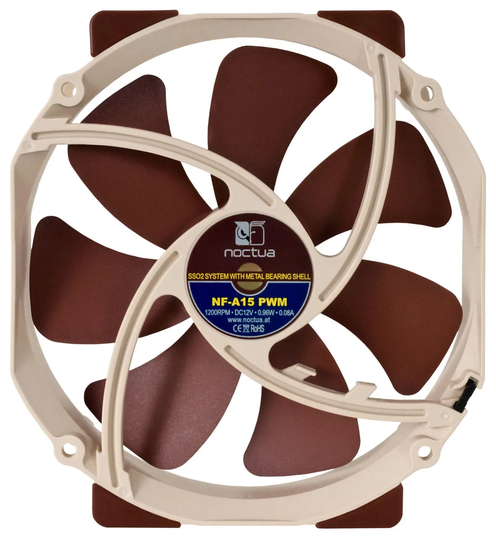 Noctua Вентилатор Fan 150mm (round 140mm)  NF-A15 PWM - image 2