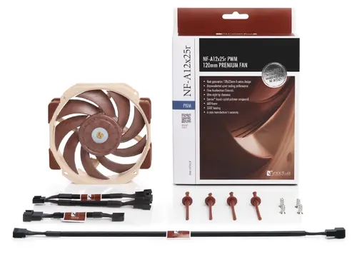 Noctua вентилатор Fan 120mm Round NF-A12x25r-PWM - image 4