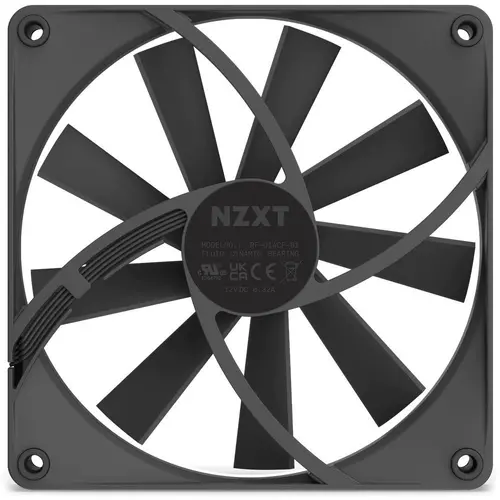 Вентилатор NZXT F140Q Черен - image 5