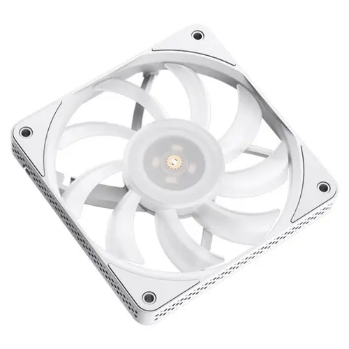 Вентилатор Jonsbo HF1215 Slim PWM, ARGB, 120x120x15, Бял - image 2