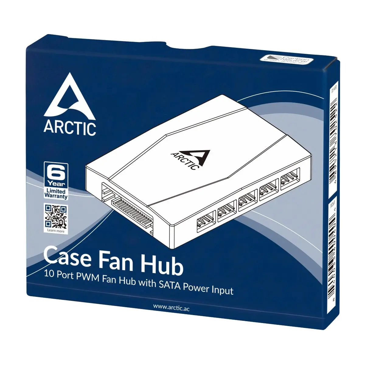 Контролер за вентилатори ARCTIC Case Fan PWM Hub 1 to 10 Port - image 6