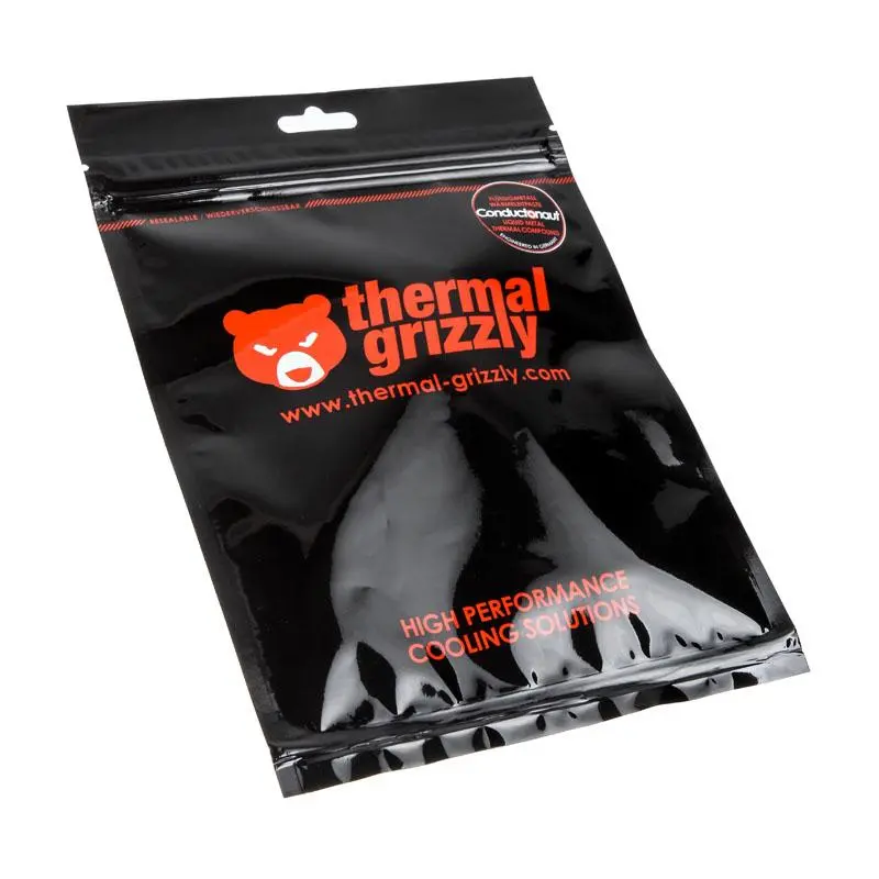 Термо паста Thermal Grizzly Conductonaut Liquid Metal, 5g, Черен - image 2