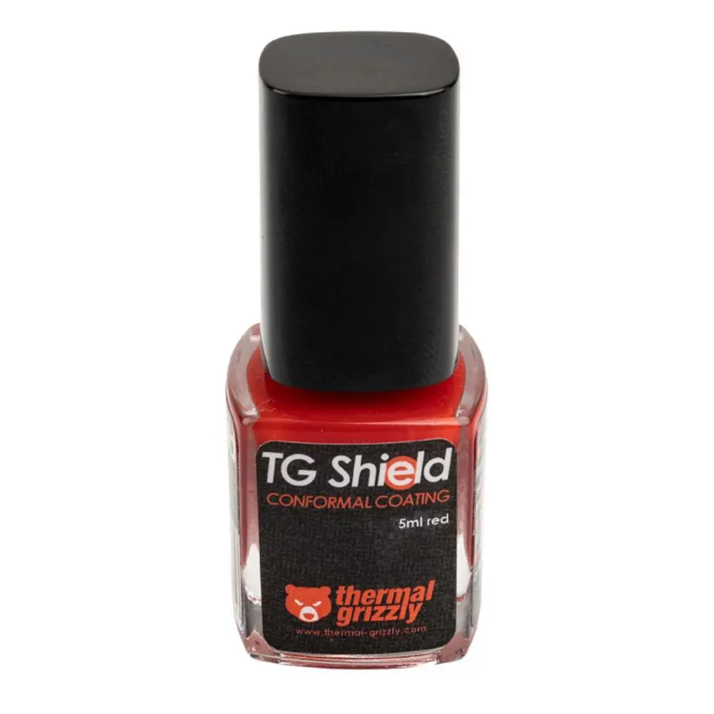 Lac de protecție Thermal Grizzly Shield, 5ml, Roșu