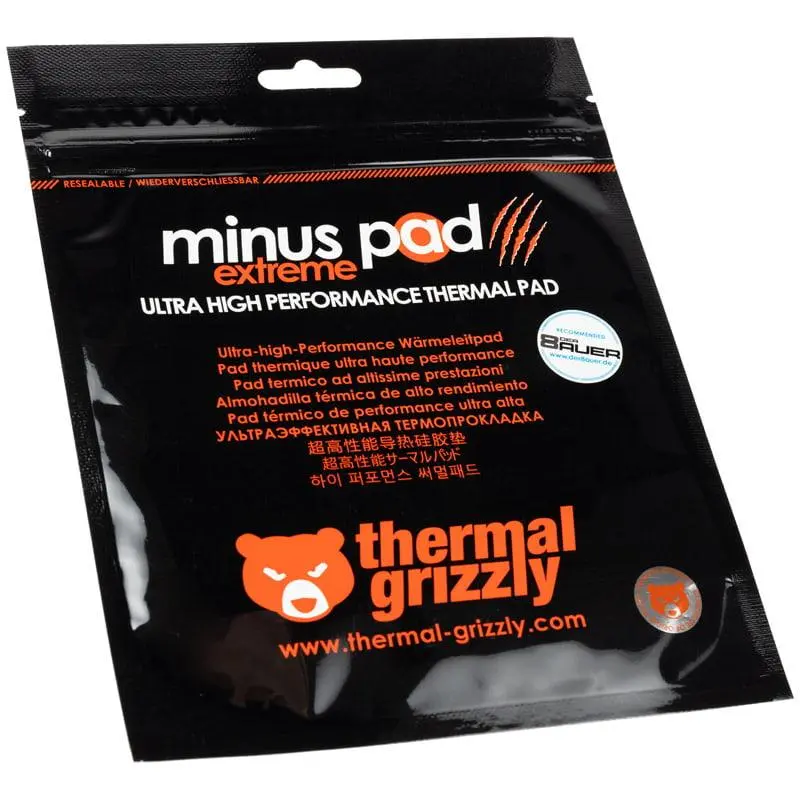 Термопроводящ пад Thermal Grizzly Minus Pad Extreme, 120 х 20 х 1.5 mm - image 2