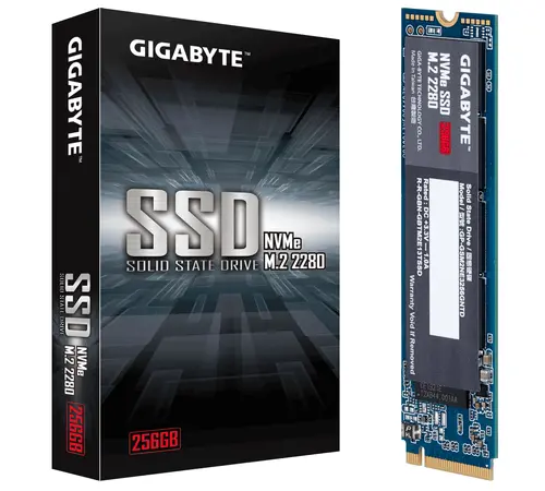 SSD Gigabyte M.2 NVMe PCIe Gen 3 SSD 256GB - image 1