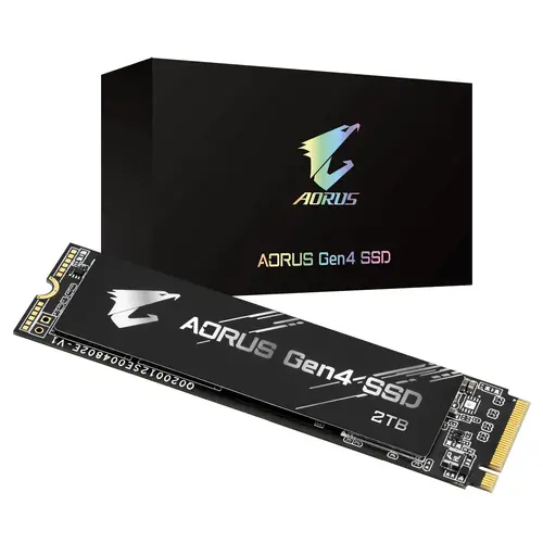 Solid State Drive (SSD) Gigabyte AORUS, 2TB, NVMe, PCIe Gen4 SSD - image 2