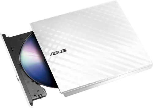 Външно USB DVD записващо устройство ASUS SDRW-08D2S-U LITE, USB 2.0, черно