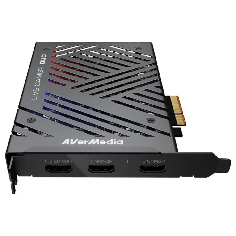 Placă internă de captură AVerMedia LIVE Gamer DUO, PCIe - image 2