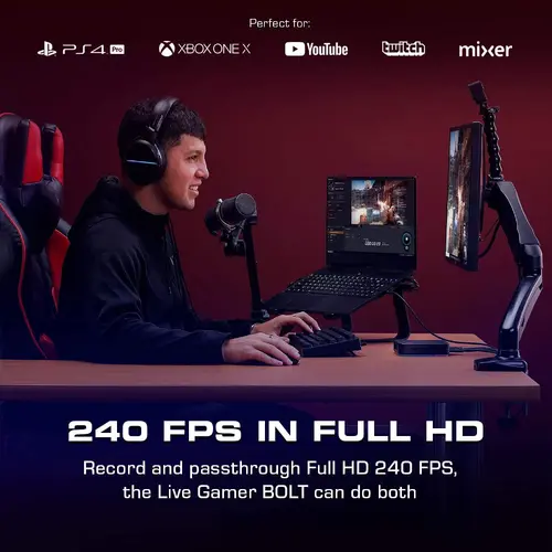 Външен кепчър AVerMedia LIVE Gamer BOLT, Thunderbolt 3 - image 2