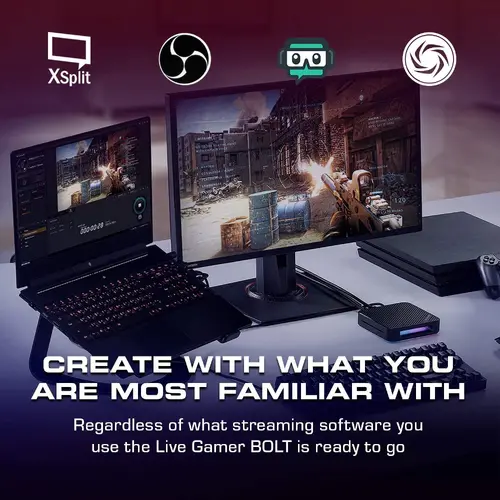 Външен кепчър AVerMedia LIVE Gamer BOLT, Thunderbolt 3 - image 4