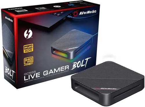 Външен кепчър AVerMedia LIVE Gamer BOLT, Thunderbolt 3 - image 6
