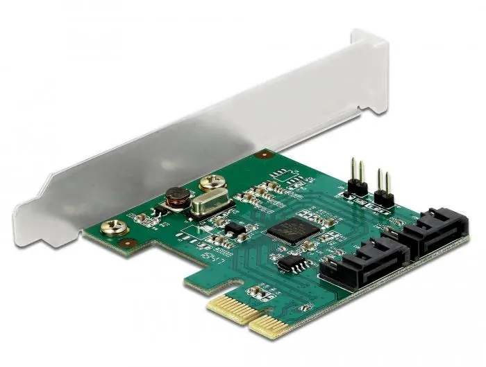 Контролер Delock SATA PCI Express Card - 2 ports