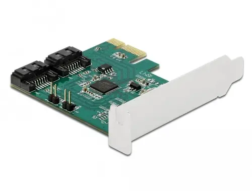 Контролер Delock SATA PCI Express Card - 2 ports - image 1