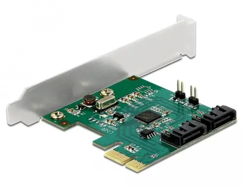 Контролер Delock SATA PCI Express Card - 2 ports