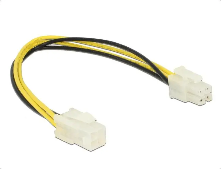 Cablu Delock P4 4 pin tată - P4 4 pin mamă, 30 cm