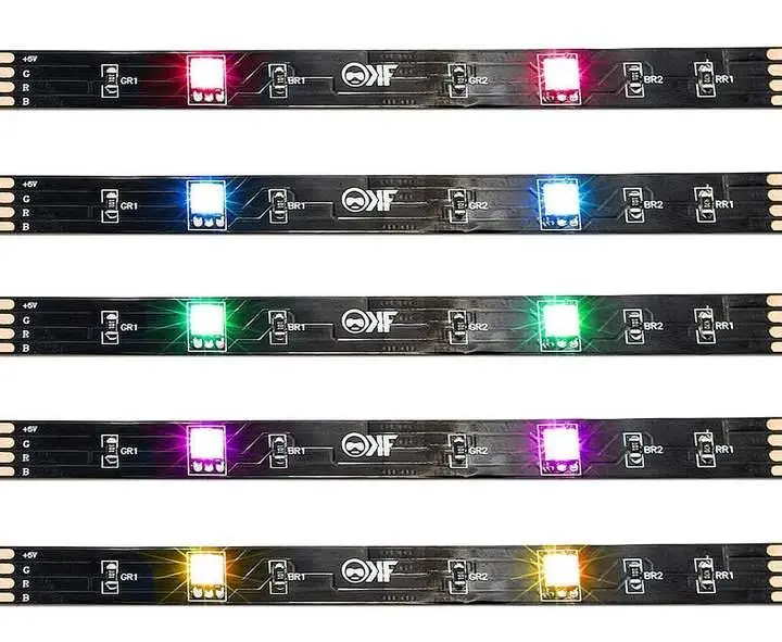 Λωρίδα RGB KontrolFreek Gaming Lights Kit, USB (3.6m) - image 1