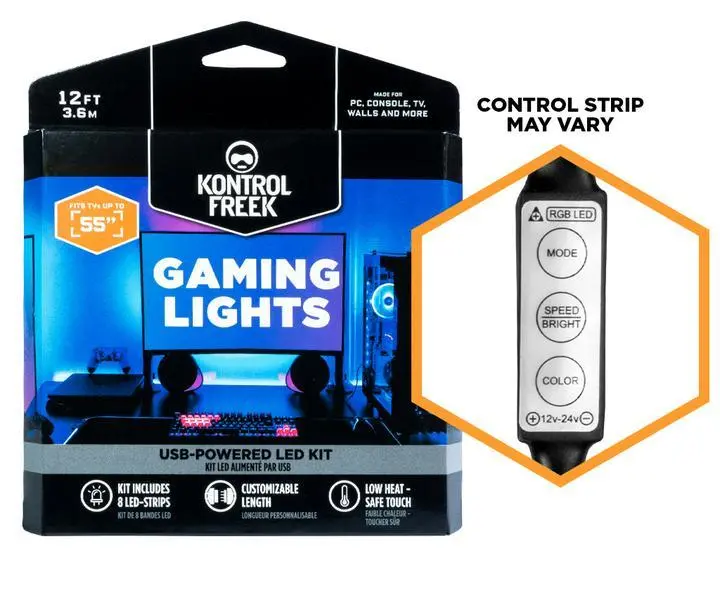 RGB лента KontrolFreek Gaming Lights Kit, USB (3.6m) - image 2