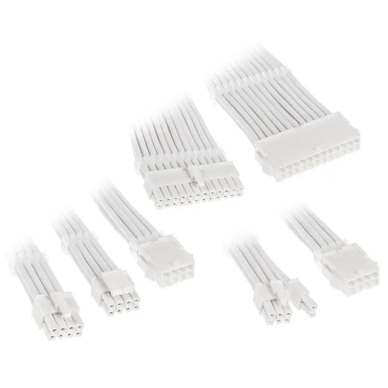 Set de cabluri împletite Kolink Core, Alb - image 1