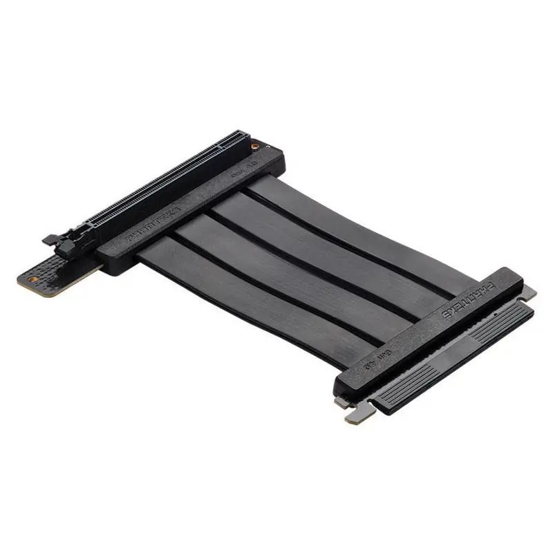 Кабел за вертикален монтаж за видео карта Phanteks Riser Cable 150mm, 90 градуса PCI-E x16 4.0 - image 1