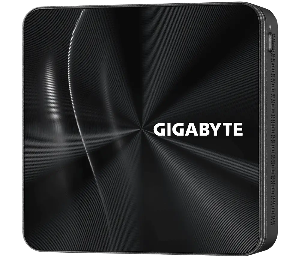Настолен компютър Gigabyte Brix BRRR3-4300, AMD Ryzen 3 4300U, 2 x SO-DIMM DDR4, M.2 SSD, USB Type-C™, WiFi 6 +BT, black - image 1