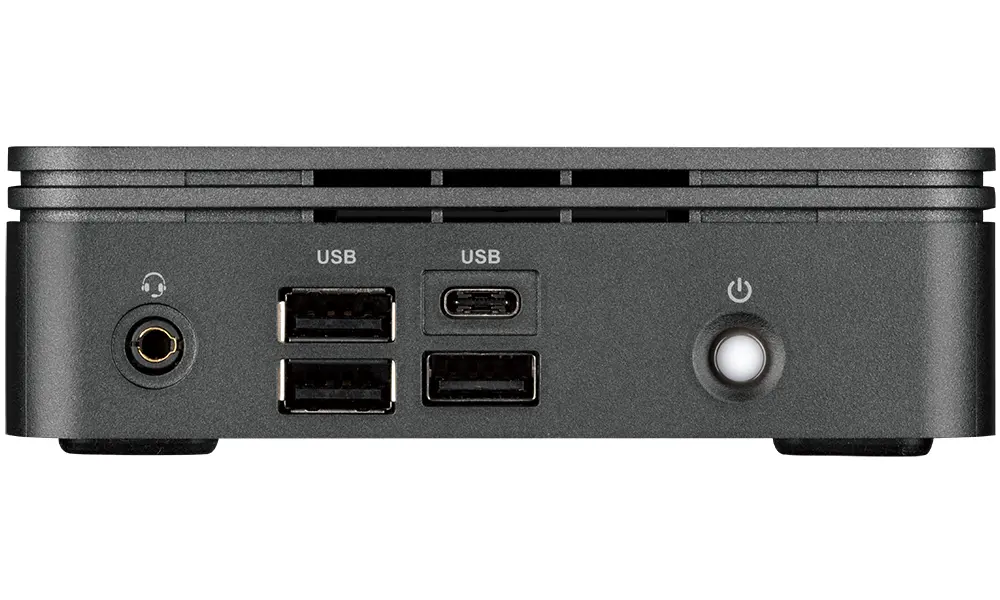 Настолен компютър Gigabyte Brix BRRR3-4300, AMD Ryzen 3 4300U, 2 x SO-DIMM DDR4, M.2 SSD, USB Type-C™, WiFi 6 +BT, black - image 3