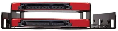 Скоби за монтиране Corsair HDD/SSD Mounting Kit - Dual 2.5" to 3.5", Black - image 6