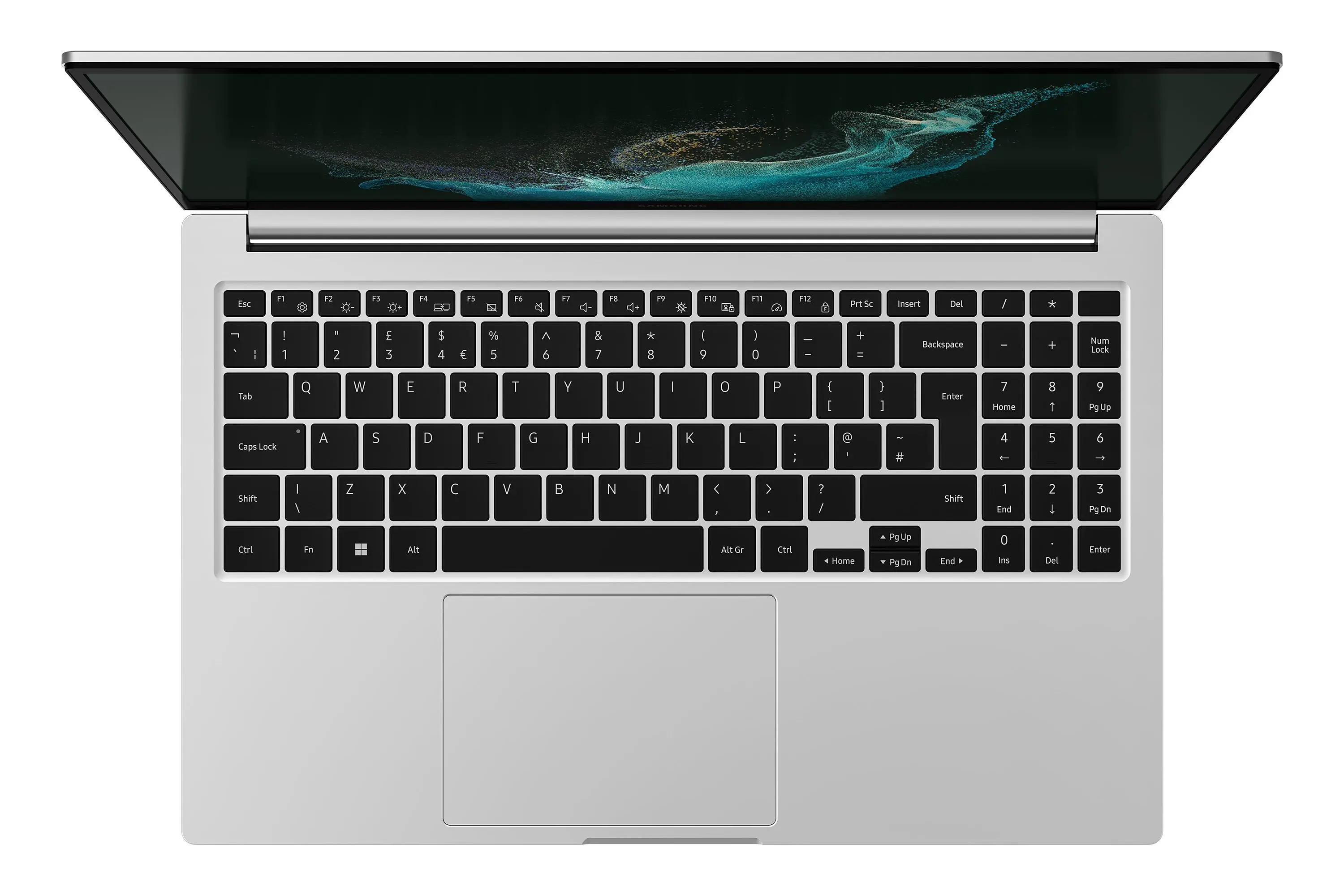 Лаптоп SAMSUNG Galaxy Book 2 NP750XED-KC8IT, 15.6" FHD, i5-1235U 4.4Ghz GHz, 16GB LPDDR4X, 512GB PCIe Gen3 SSD, Сив, Windows 11 Pro - image 4