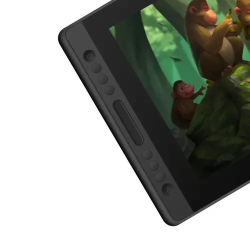 Графичен дисплей таблет HUION Kamvas Pro 16 Premium, USB-C, Черен/Сребрист - image 3