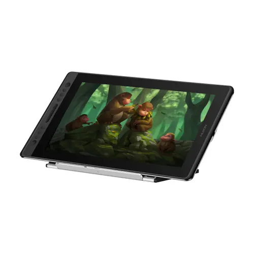 Графичен дисплей таблет HUION Kamvas Pro 16 Premium, USB-C, Черен/Сребрист - image 5
