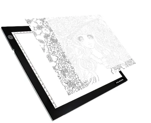 LED φωτεινή επιφάνεια σχεδίασης HUION LED light pad L4S, USB, μαύρο - 4