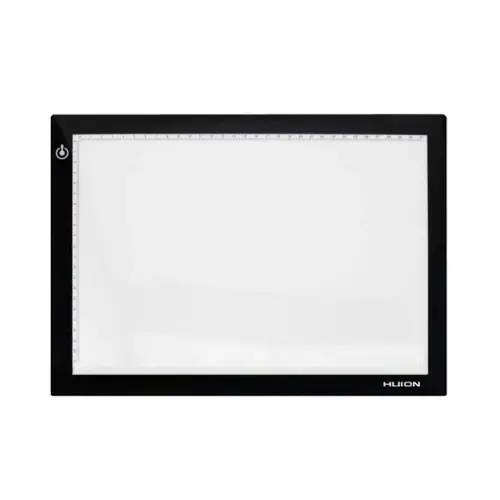 Planșetă luminoasă LED pentru desen HUION LED light pad L4S, USB, negru - 1