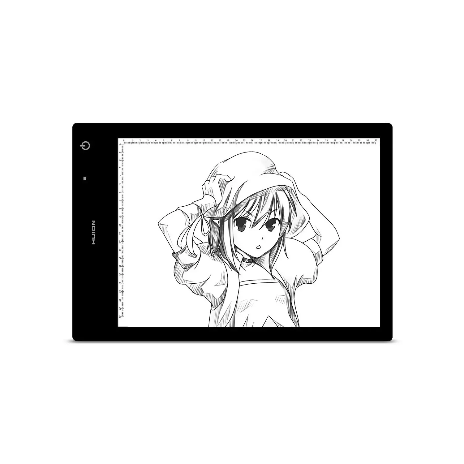 LED светеща подложка за рисуване HUION LED light pad LB4, Батерия 1050mAh