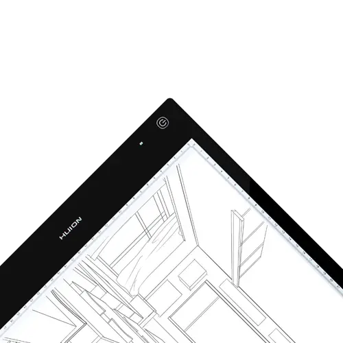 Tabletă luminoasă LED pentru desen HUION LED light pad LB3, Baterie 1050mAh - 3