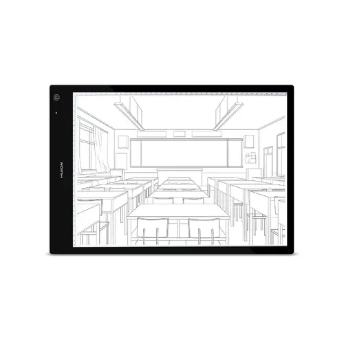 LED φωτιζόμενη επιφάνεια σχεδίασης HUION LED light pad LB3, Μπαταρία 1050mAh - 1