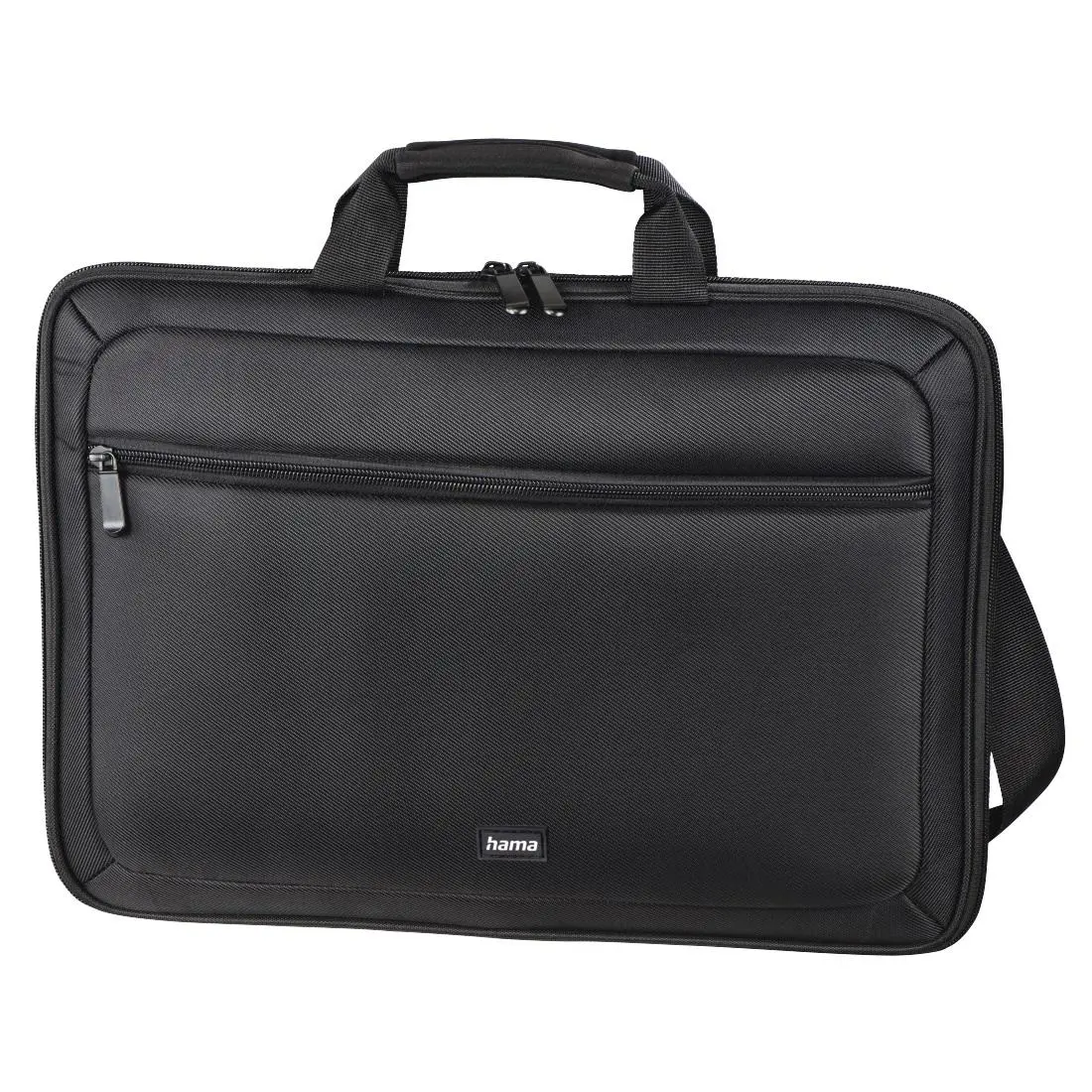 Geantă pentru laptop HAMA Nice, până la 15.6", poliester, neagră, 216530