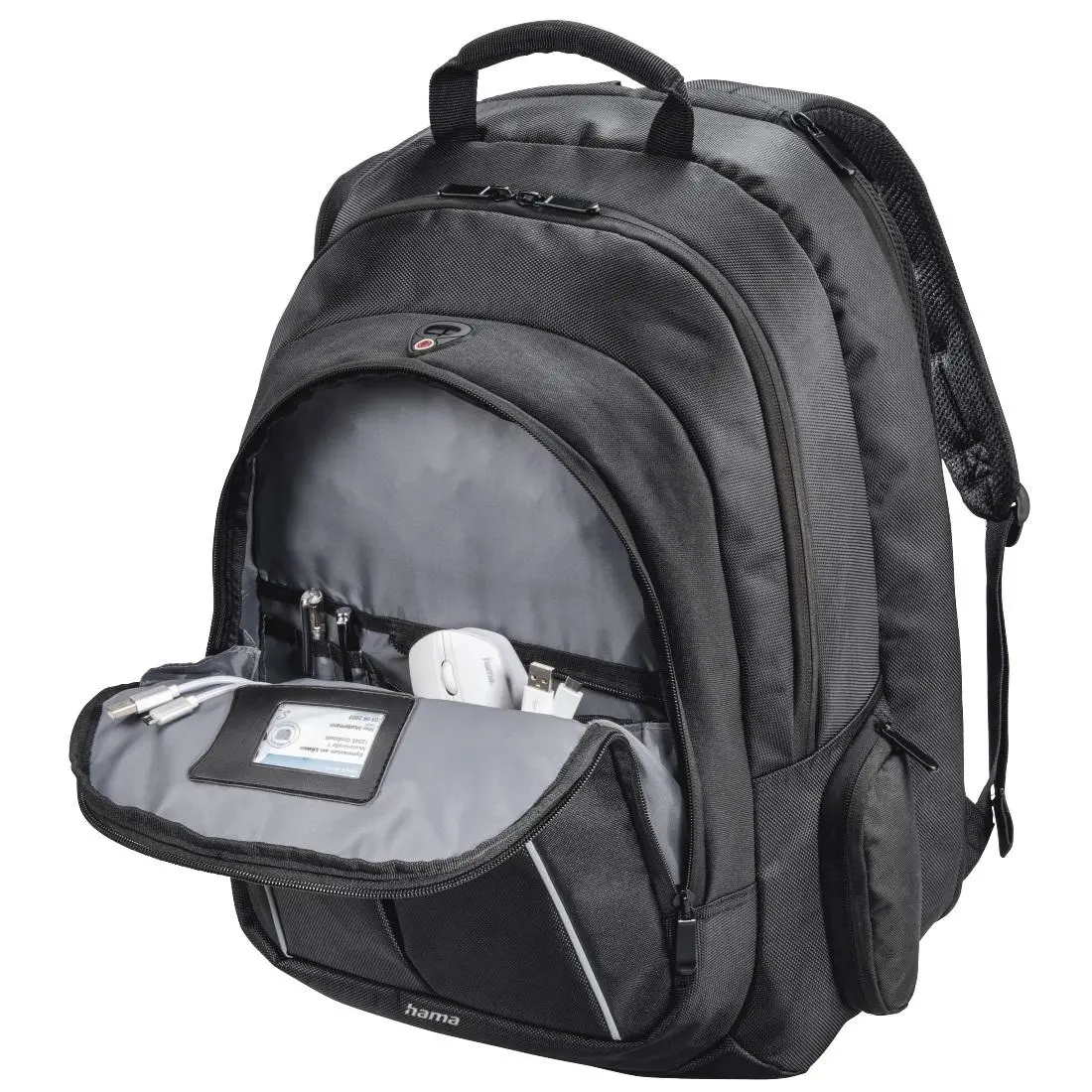 Rucsac pentru laptop HAMA Vienna, 44 cm (17.3"), negru, 216488 - image 3