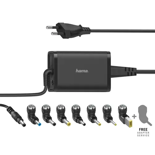 Universal φορτιστής για laptop HAMA, ρεύματος, έξοδος 15/19V, 45W, 200001 - 1
