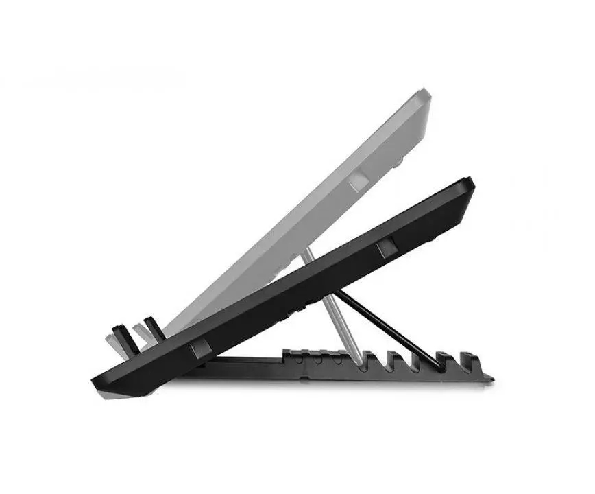 Охладител за лаптоп DeepCool U-PAL, 15.6", 140 mm, Черен - image 1