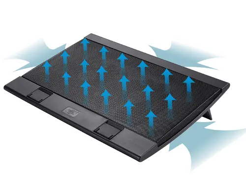 Ψύκτρα laptop DeepCool WIND PAL FS, 17", 2x140 mm, 1200 RPM, Μαύρο - 13
