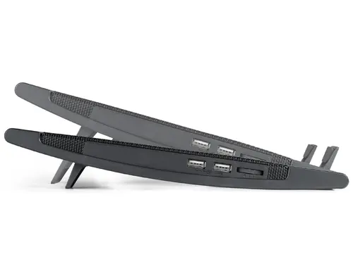 Cooler pentru laptop DeepCool WIND PAL FS, 17", 2x140 mm, 1200 RPM, Negru - 2