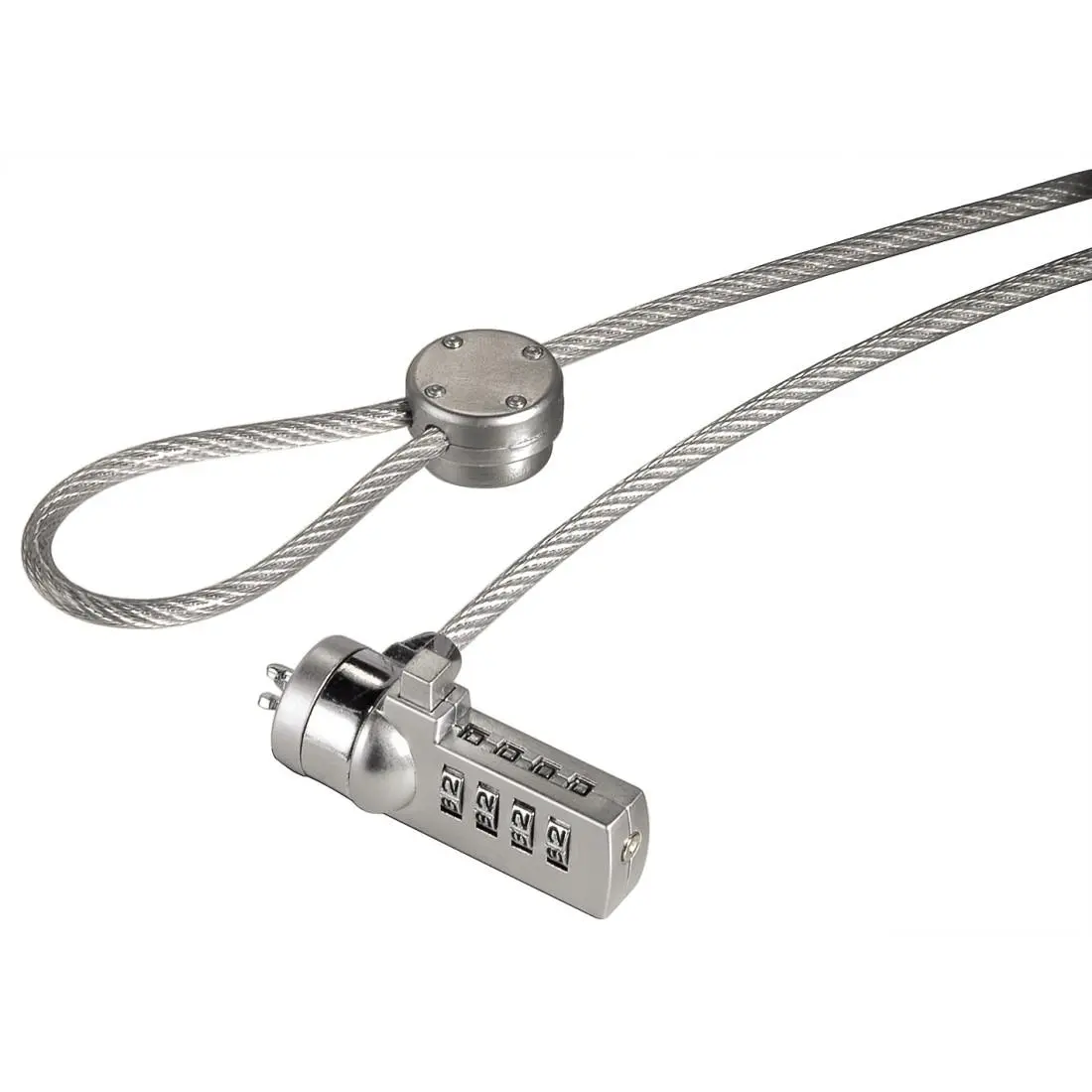 Dispozitiv de blocare digital pentru laptop HAMA Light, 180 cm, Transparent