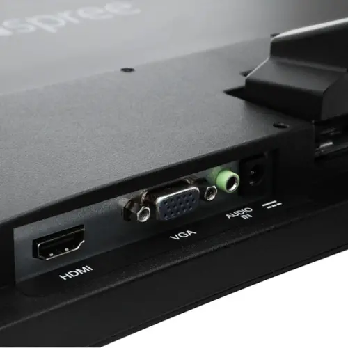 Монитор HANNSPREE HC225HFB, Full HD, Wide, 21.45 inch, D-Sub, HDMI, Черен - image 4
